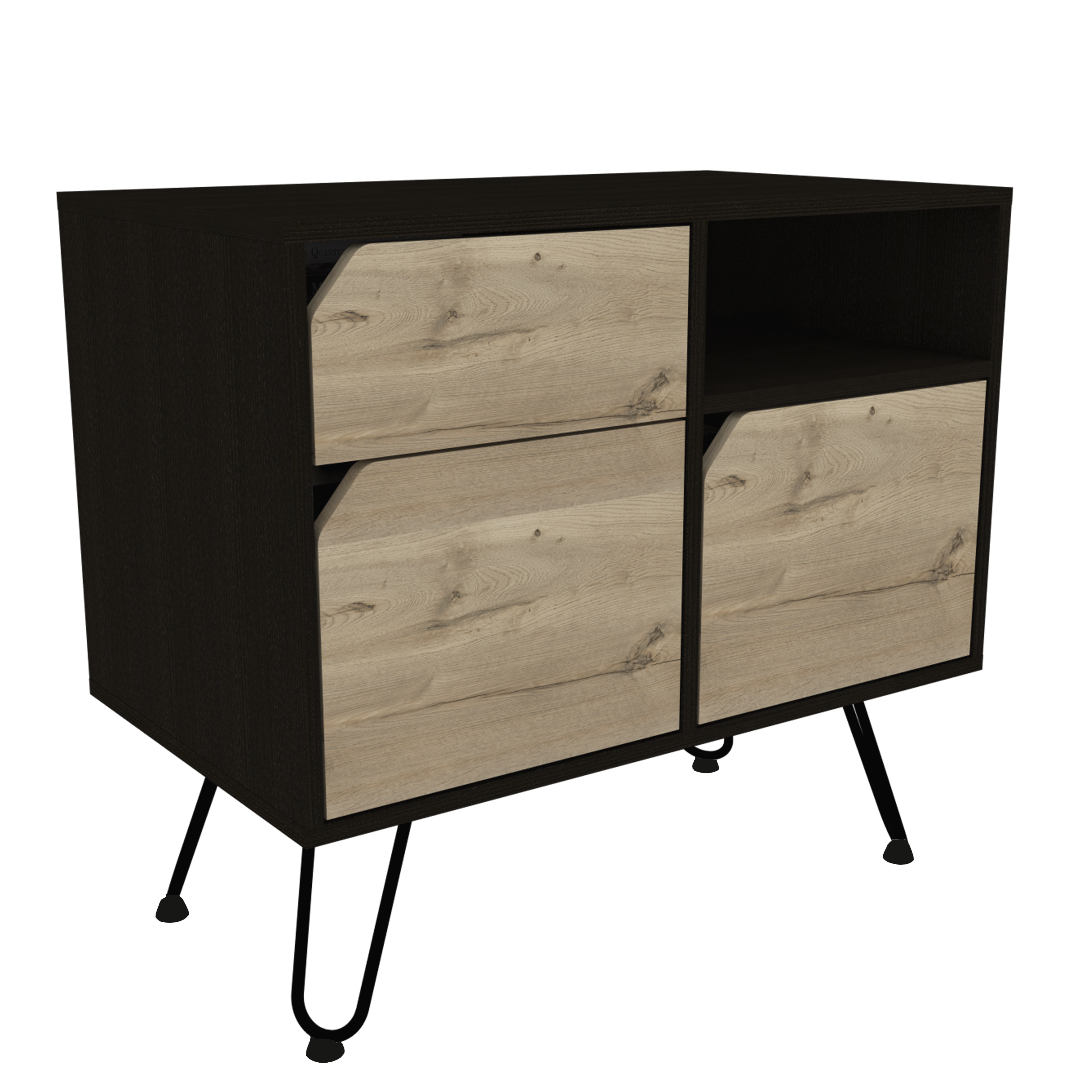 Archivador Stamford Color Wengue y Duna Para Oficina